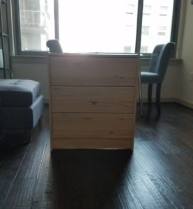 ikea nightstand hack